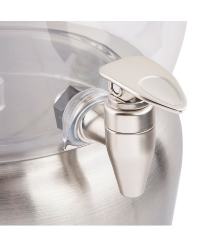 Dispensador acero y tritan 33,5 x 33,5 x 54 cm - 19 L Incluye Infusor