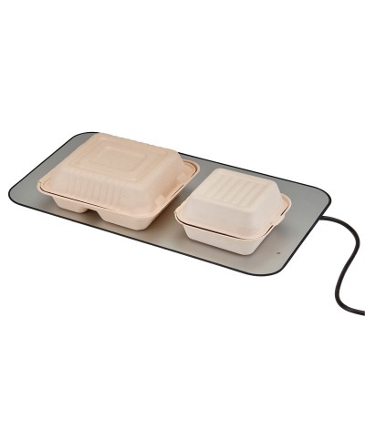 Cambro - CGH200WEU-486 / Placa calefactada Cam GoHeat - 200W, 220-240 voltios con corriente alterna - 49,5 x 28,5 x 1,2 cm