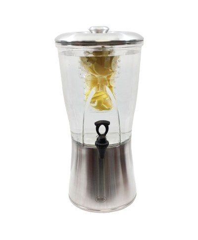 Dispensador acero y tritan 28,5 x 28,5 x 60 cm - 11,5 L Incluye Infusor