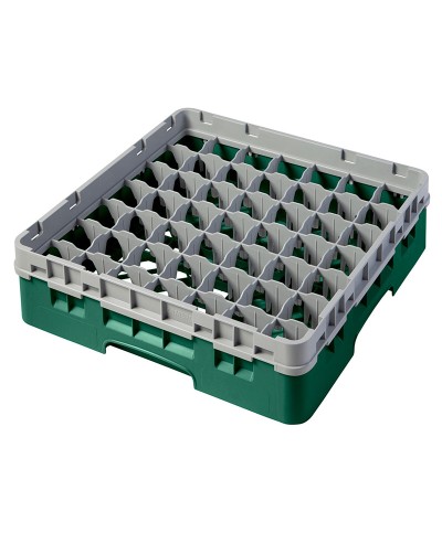 Cambro - 49S318-119 / Cesta de lavado (50 x 50 cm) copas y vasos con 49 comp. 1 alt. - dia. máx. 6 cm alt. máx. 9,4 cm