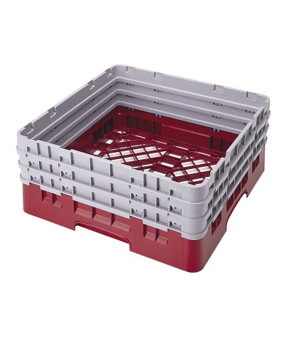Cambro - BR712-416 / Cesta base (50 x 50 cm) con tres extensiones abiertas - (altura 22,5 cm)