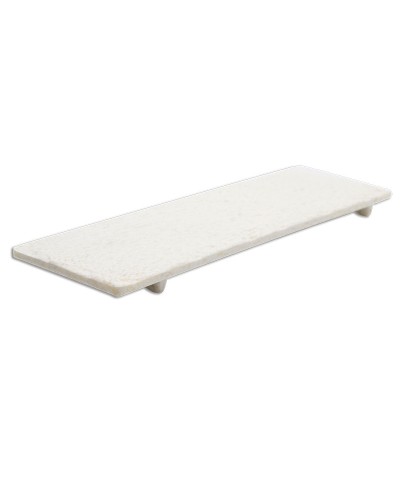 Adrier - RCTP3110-MWH / Colección TERRAL - Base rectangular plana - pequeña - (31 x 10 x 2 cm)