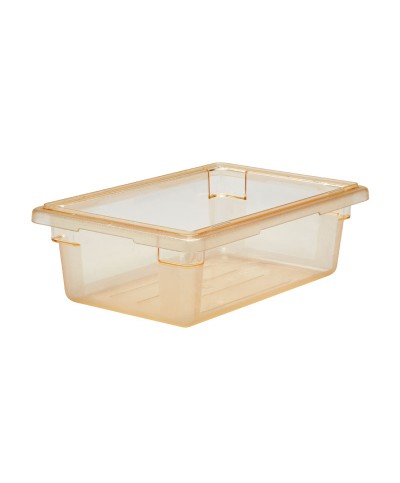 Cambro - 12186CW-464 / Caja de PC para almacenamiento en color de seguridad alimentaria (Amarillo) - (46x30,5x15 cm) - 11,4 L