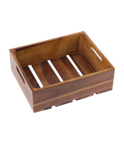 Caja madera GN 1/2 - 32,5 x 25,5 x 11 cm