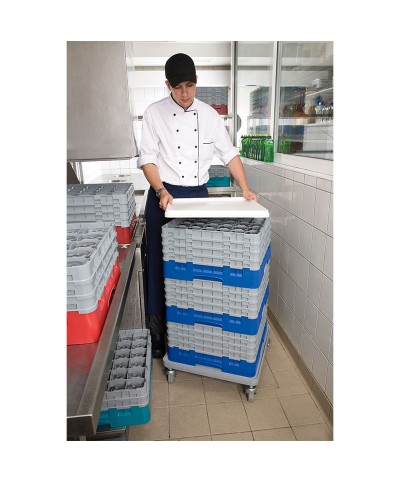 Cambro - 36S900-168 / Cesta de lavado (50 x 50 cm) copas y vasos con 36 comp. 4 alt. - dia. máx. 7,2 cm alt. máx. 24,1 cm