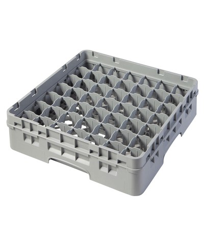 Cambro - 49S318-151 / Cesta de lavado (50 x 50 cm) copas y vasos con 49 comp. 1 alt. - dia. máx. 6 cm alt. máx. 9,4 cm