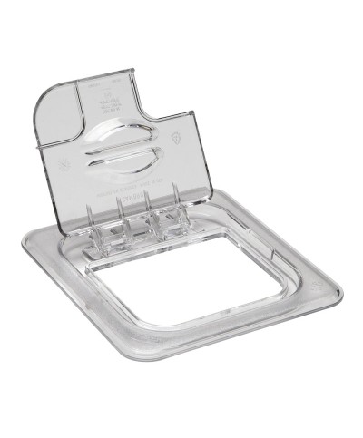 Cambro - 60CWLN-135 / Tapa FlipLid con muesca de policarbonato GN 1/6 - (16,2 x 17,6 x 2,2 cm)