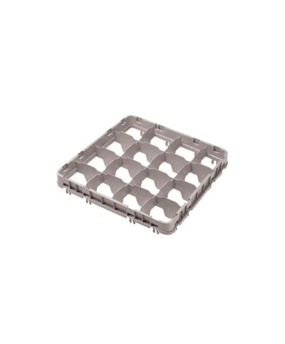 Cambro - 16E4-151 / Extensión inicial con perfil suplementado de 16 comp. (11,1 x 11,1 cm) cestas (50 x 50 cm) - (alt. 5,1 cm)