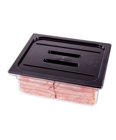 Cambro - 20CWCH-110 / Tapa con asa de policarbonato GN 1/2 - (26,5 x 32,5 cm)
