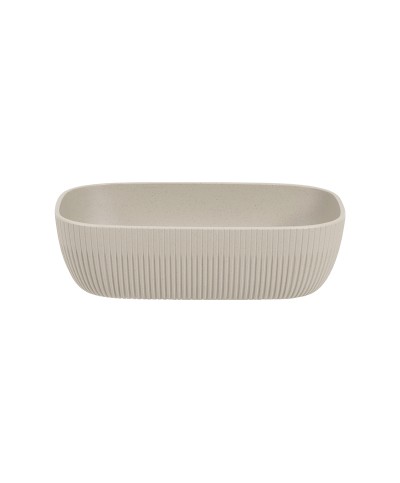 Adrier - CC-0142-BEIG / Bol rectangular 2L GN 1/4 x 7,5 cm prof.