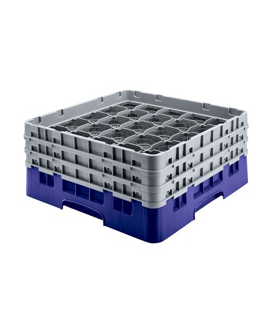 Cambro - 36S534-186 / Cesta de lavado (50 x 50 cm) copas y vasos con 36 comp. 2 alt. - dia. máx. 7,2 cm alt. máx. 14,9 cm