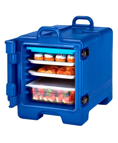 Cambro - 1318CC-186 / Contenedor Isotérmico con apertura frontal - Combo Carrier - 8 pares de guías - (43,2 x 65,4 x 56,8 cm)
