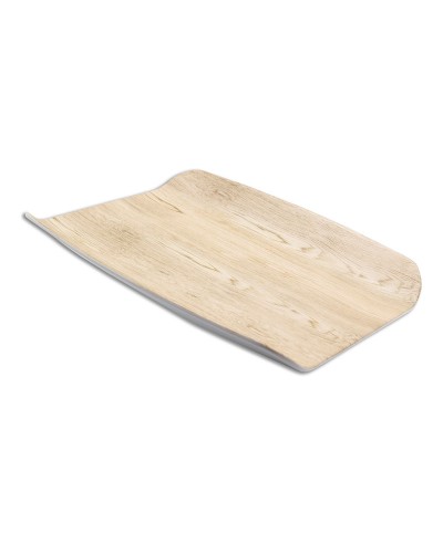 Adrier - TTWT3226-WW / Colección KAYAK - Bandeja rectangular GN 1/2 con bordes elevados - 32 x 25 x 4 cm