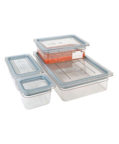 Cambro - 30CWGL-135 / Tapa hermética GripLid de policarbonato GN 1/3 - (17,6 x 32,5 cm)