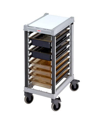Cambro - UGNPR11H9-480 / Carro para cubetas GN 1/1, GN 1/2 y GN 1/3 (media altura) - (73,03 x 43,8 x 101,6 cm)
