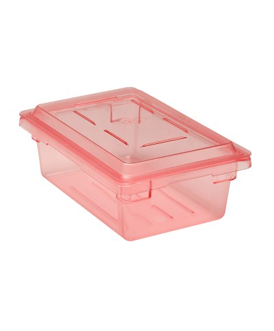 Cambro - 12186CW-467 / Caja de PC para almacenamiento en color de seguridad alimentaria (Rojo) - (46x30,5x15 cm) - 11,4 L