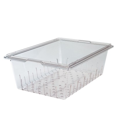 Cambro - 1826CLRCW-135 / Recipiente colador de policarbonato para cajas de almacenamiento - (66 x 45,7 x 12,7 cm)