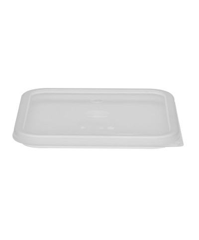 Cambro - SFC6SCPP-190 / Tapa con junta para recipientes cuadrados policarbonato de 5,7 l. y 7,6 l. - (21,5 x 21,5 cm)