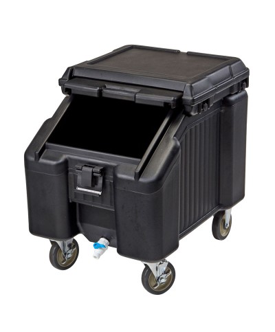 Carro de hielo con 4 ruedas giratorias y 1 rueda con freno - 77 x 57 x 73 cm