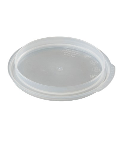 Cambro - RFS1SCPP-190 / Tapa con junta para recipientes redondos policarbonato de 0,9 l. - (15,4 cm de Ø)