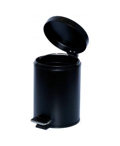 Probbax - SO-6003-MBLA / Papelera de pedal - 16,7 cm Ø x 17 cm alto - 3 L