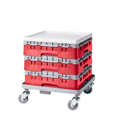 Cambro - 30S318-163 / Cesta de lavado (50 x 50 cm) copas y vasos con 30 comp. 1 alt. - dia. máx. 7,84 cm alt. máx. 9,4 cm