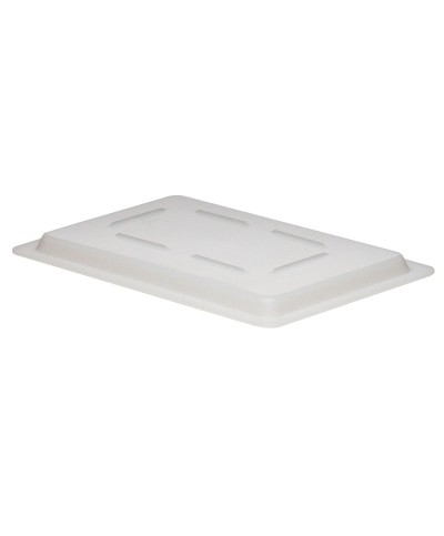 Cambro - 1218CP-148 / Tapa lisa de polietileno para cajas de almacenamiento - (45,7 x 30,5 cm)