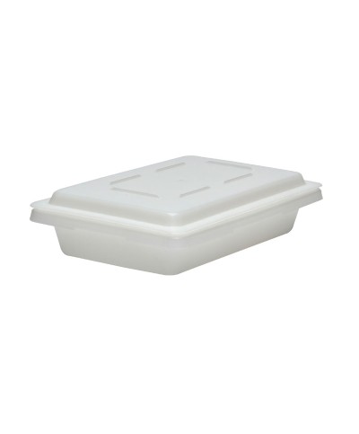 Cambro - 1218CP-148 / Tapa lisa de polietileno para cajas de almacenamiento - (45,7 x 30,5 cm)