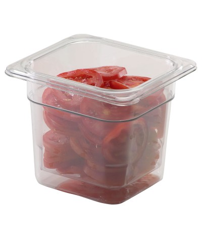 Cambro - 65CLRCW-135 / Recipiente colador de policarbonato GN 1/6 - (16,2 x 17,6 x 12,7 cm)