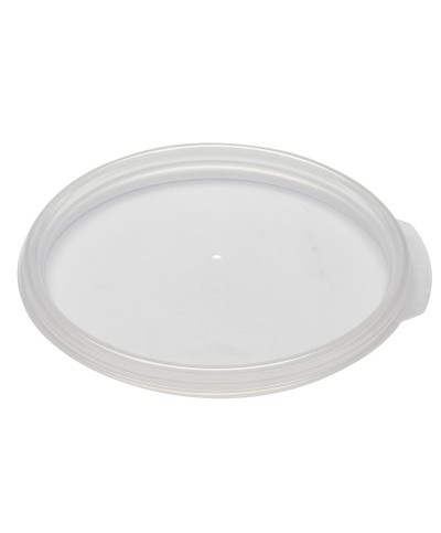Cambro - RFS2SCPP-190 / Tapa con junta para recipientes redondos policarbonato de 1,9 l. y 3,8 l. - (20,8 cm de Ø)