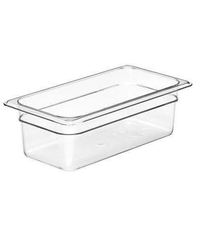 Cambro - 34CW-135 / Recipiente de policarbonato GN 1/3 - (17,6 x 32,5 x 10 cm) - (3,6 litros)