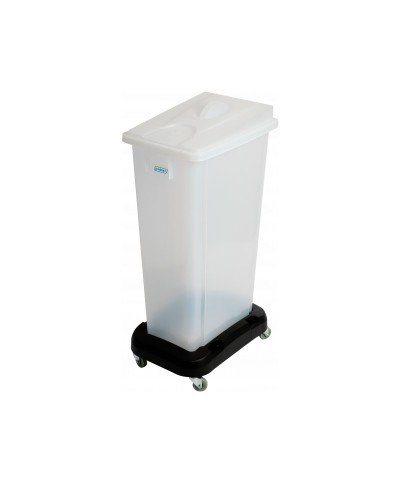 Probbax - PB-1090-CLR / Cubo de reciclaje sin tapa - 32 x 46 x 58 cm - 80 L