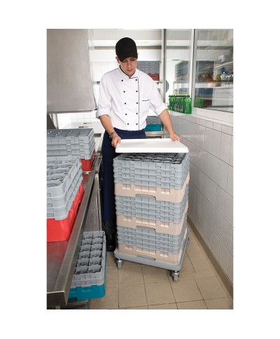 Cambro - 36S900-184 / Cesta de lavado (50 x 50 cm) copas y vasos con 36 comp. 4 alt. - dia. máx. 7,2 cm alt. máx. 24,1 cm