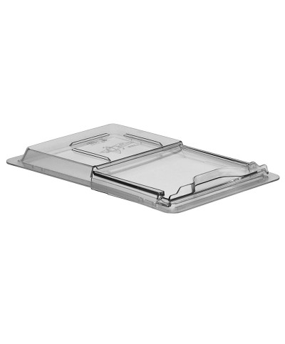 Cambro - 1218SCCW-135 / Tapa deslizante de policarbonato para caja de almacenamiento - (45,7 x 30,5 cm)