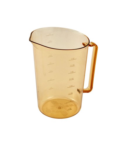 Jarra medidora resistente a las altas temperaturas de 23,2 x 26,3 cm capacidad 4 L