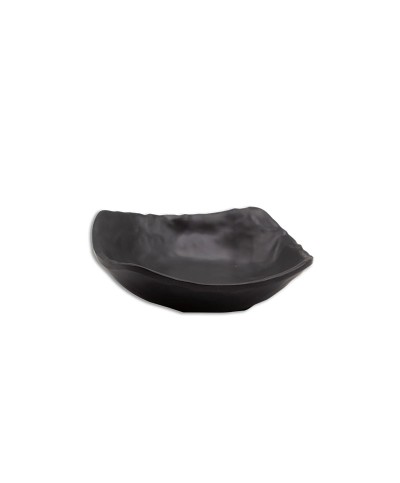 Adrier - SLD97-MBK / Colección TERRAL - Cuenco mini con forma de "Hoja" - 8,7 cm de Ø x 3 cm de alto