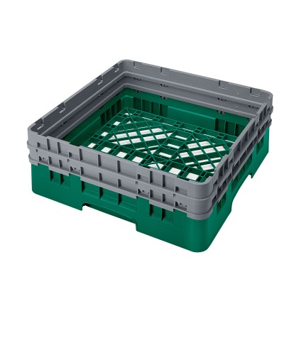 Cambro - BR578-119 / Cesta base (50 x 50 cm) con dos extensiones abiertas - altura 18,4 cm