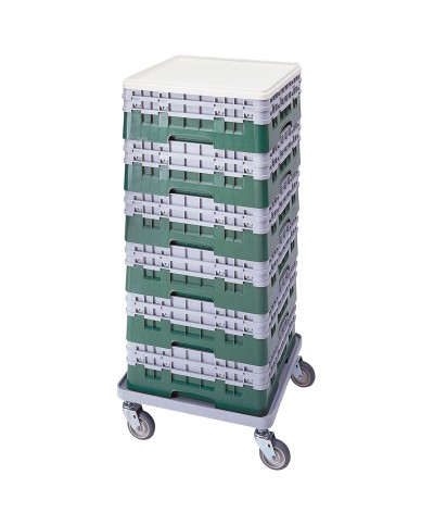 Cambro - BR578-119 / Cesta base (50 x 50 cm) con dos extensiones abiertas - altura 18,4 cm