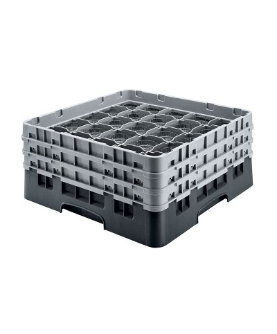 Cambro - 36S534-110 / Cesta de lavado (50 x 50 cm) copas y vasos con 36 comp. 2 alt. - dia. máx. 7,2 cm alt. máx. 14,9 cm