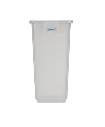 Probbax - PB-1080-CLR / Cubo de reciclaje sin tapa - 32 x 46 x 58 cm - 60 L