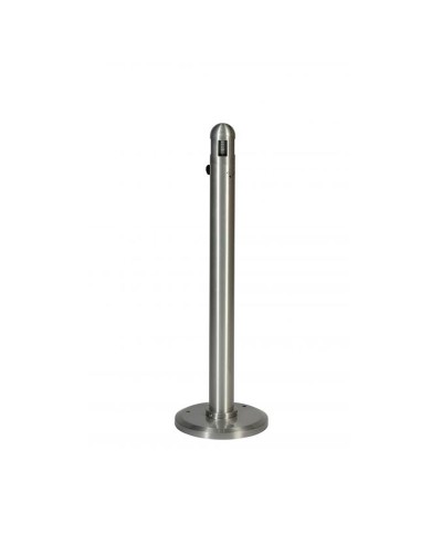 Probbax - AT-0325-ALU / Cenicero tubular de suelo - 30 cm Ø x 99 cm -2,5L