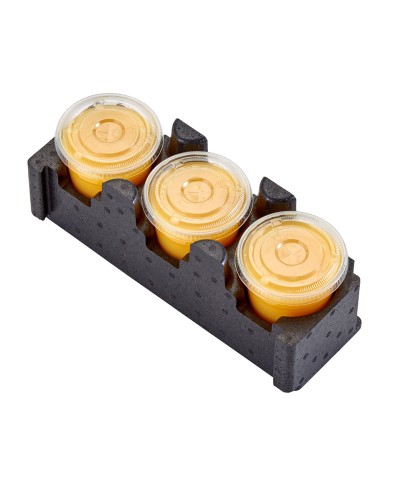 Cambro - EPPBEVH1-110 / Juego de un solo soporte para 3 bebidas