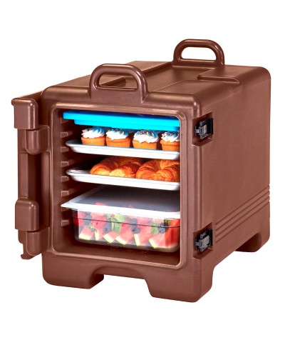 Cambro - 1318CC-131 / Contenedor Isotérmico con apertura frontal - Combo Carrier - 8 pares de guías - (43,2 x 65,4 x 56,8 cm)
