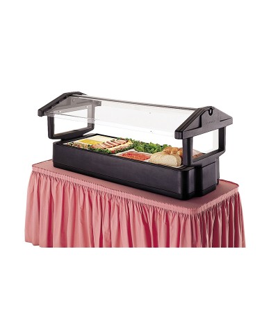 Mostrador Ultra de sobremesa para 3 recipientes GN 1/1 - 130 x 85 x 69 cm
