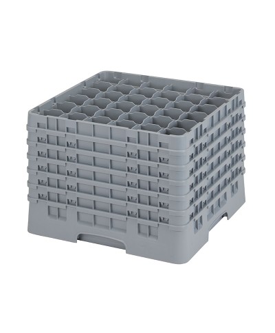 Cambro - 36S1214-151 / Cesta de lavado (50 x 50 cm) copas y vasos con 36 comp. 6 alt. - dia. máx. 7,2 cm alt. máx. 32,3 cm