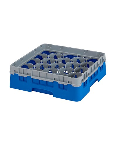 Cambro - 20S318-168 / Cesta de lavado (50 x 50 cm) para copas y vasos con 20 comp. 1 alt. - dia. máx. 9,84 cm alt. máx. 9,4 cm