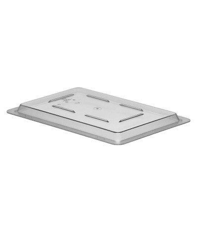 Cambro - 1218CCW-135 / Tapa lisa de policarbonato para caja de almacenamiento - (45,7 x 30,5 cm)