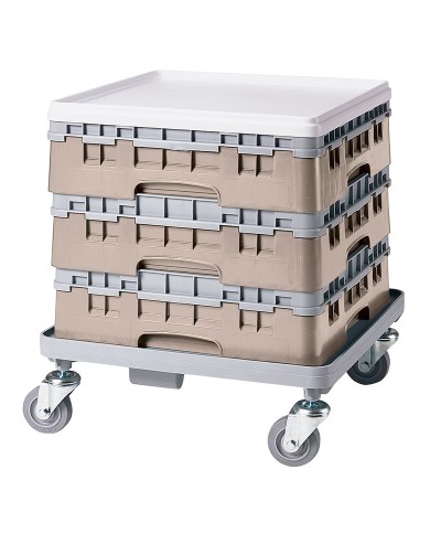 Cambro - 20S318-184 / Cesta de lavado (50 x 50 cm) para copas y vasos con 20 comp. 1 alt. - dia. máx. 9,84 cm alt. máx. 9,4 cm