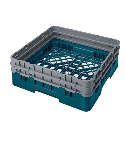 Cambro - BR578-414 / Cesta base (50 x 50 cm) con dos extensiones abiertas - altura 18,4 cm
