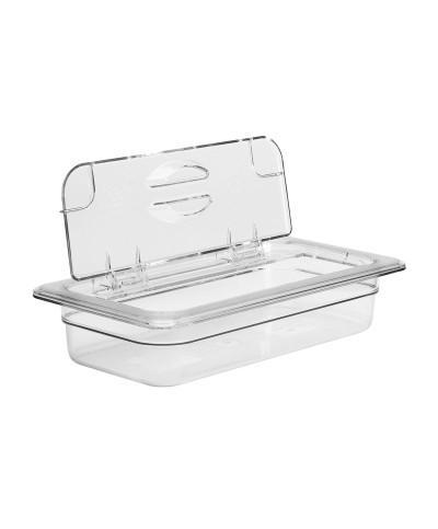 Cambro - 30CWL-135 / Tapa con bisagra FlipLid de policarbonato GN 1/3 - (17,6 x 32,5 cm)